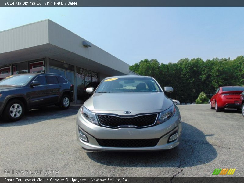 Satin Metal / Beige 2014 Kia Optima EX