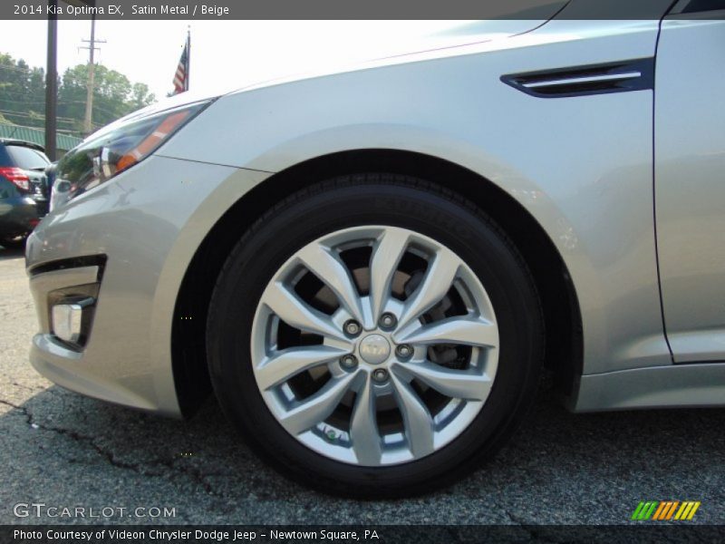 Satin Metal / Beige 2014 Kia Optima EX