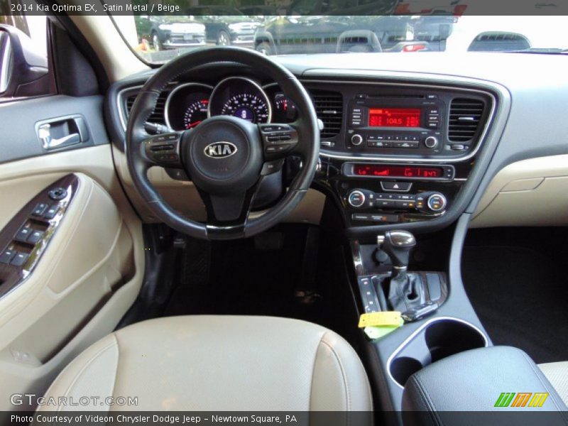 Satin Metal / Beige 2014 Kia Optima EX