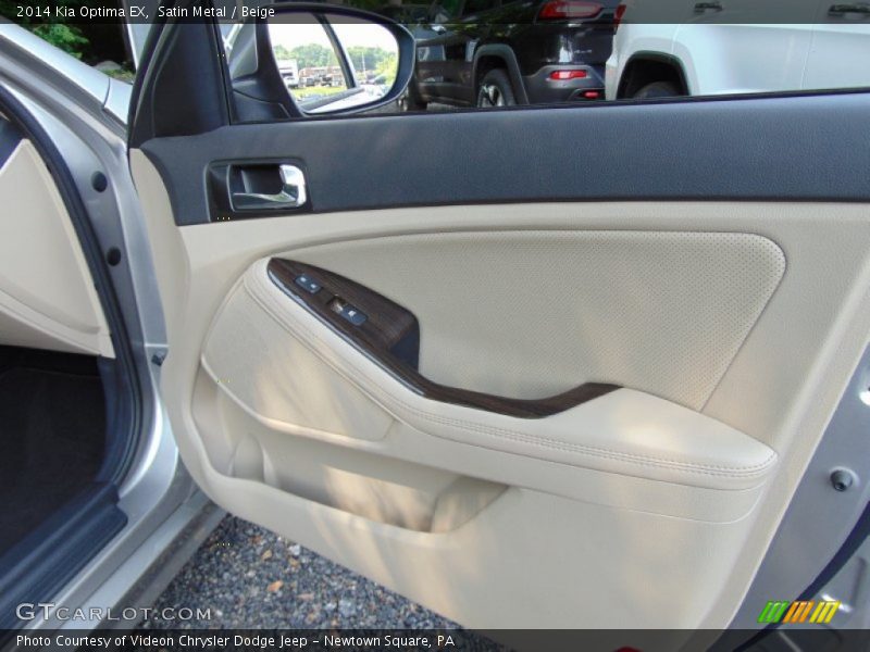 Satin Metal / Beige 2014 Kia Optima EX