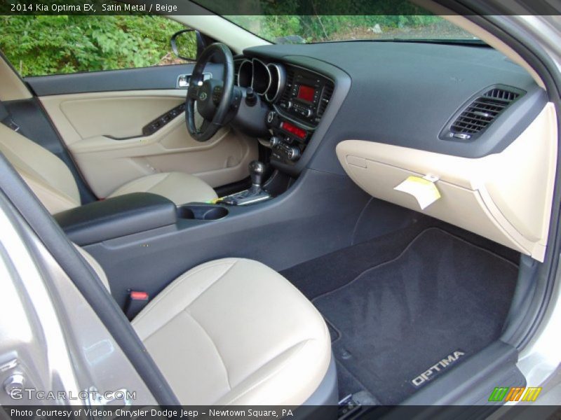 Satin Metal / Beige 2014 Kia Optima EX