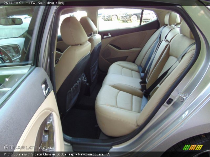 Satin Metal / Beige 2014 Kia Optima EX