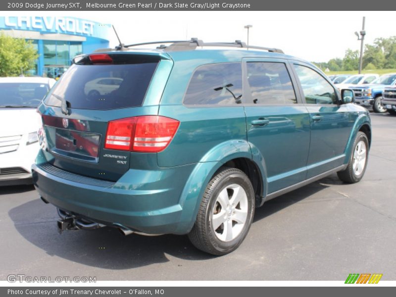 Melbourne Green Pearl / Dark Slate Gray/Light Graystone 2009 Dodge Journey SXT