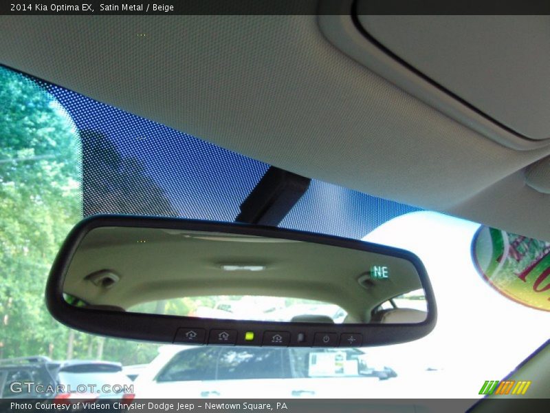 Satin Metal / Beige 2014 Kia Optima EX
