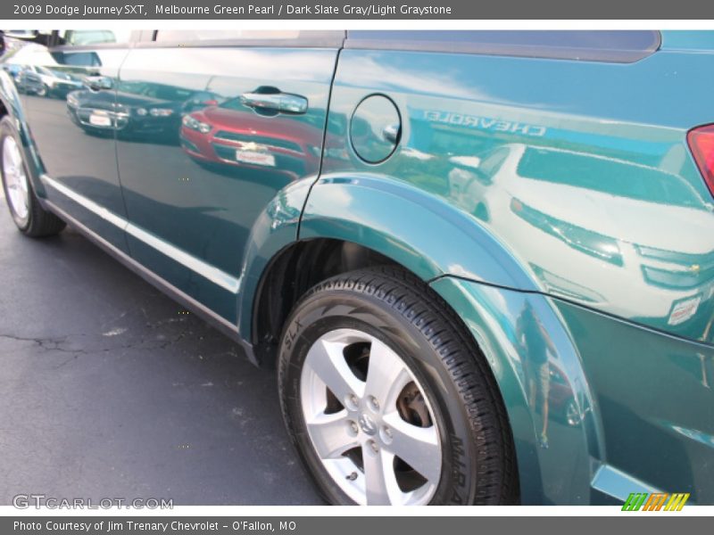 Melbourne Green Pearl / Dark Slate Gray/Light Graystone 2009 Dodge Journey SXT
