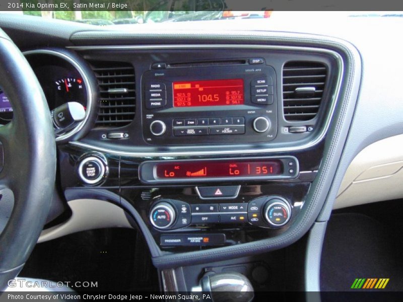 Satin Metal / Beige 2014 Kia Optima EX
