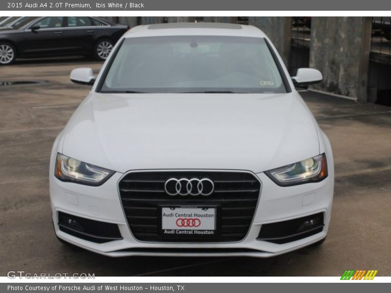 Ibis White / Black 2015 Audi A4 2.0T Premium
