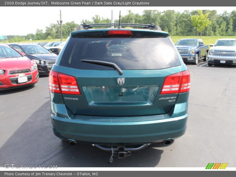Melbourne Green Pearl / Dark Slate Gray/Light Graystone 2009 Dodge Journey SXT