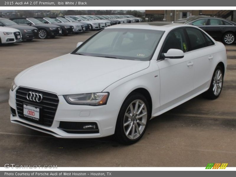 Ibis White / Black 2015 Audi A4 2.0T Premium