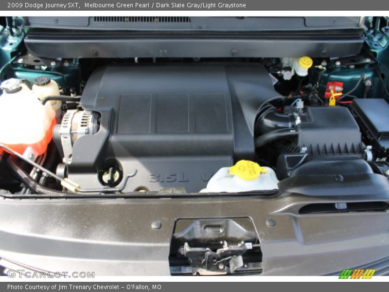 Melbourne Green Pearl / Dark Slate Gray/Light Graystone 2009 Dodge Journey SXT