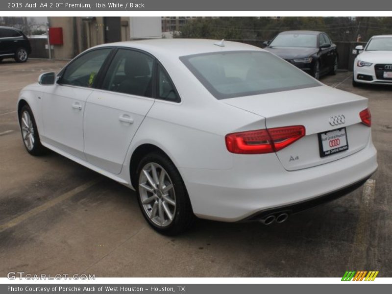 Ibis White / Black 2015 Audi A4 2.0T Premium