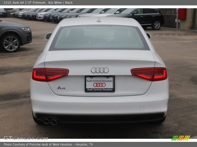 Ibis White / Black 2015 Audi A4 2.0T Premium