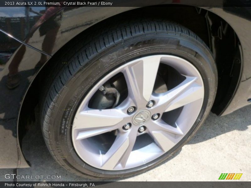 Crystal Black Pearl / Ebony 2013 Acura ILX 2.0L Premium