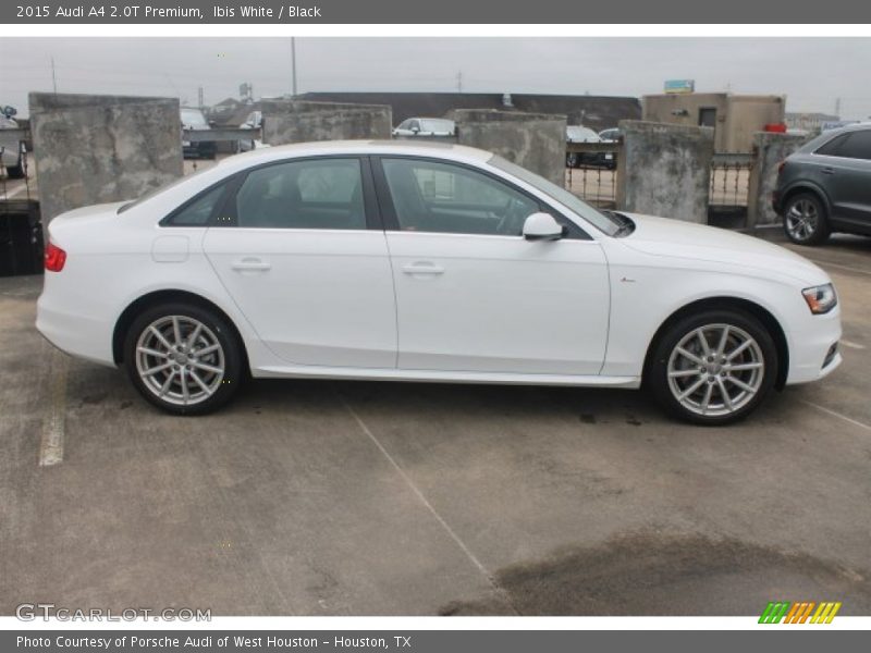 Ibis White / Black 2015 Audi A4 2.0T Premium