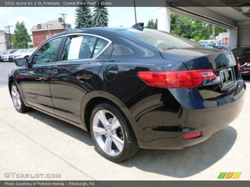 Crystal Black Pearl / Ebony 2013 Acura ILX 2.0L Premium