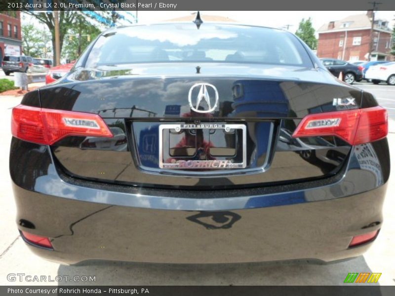 Crystal Black Pearl / Ebony 2013 Acura ILX 2.0L Premium