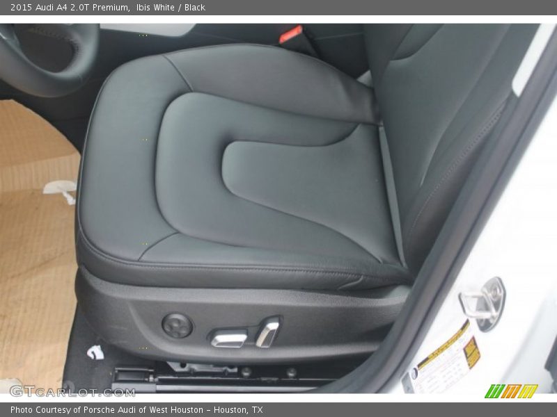 Ibis White / Black 2015 Audi A4 2.0T Premium