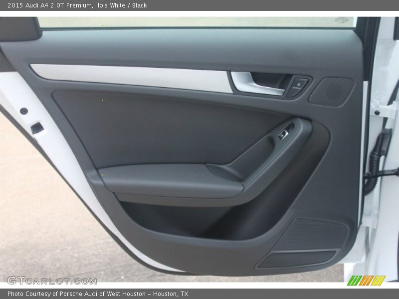 Ibis White / Black 2015 Audi A4 2.0T Premium