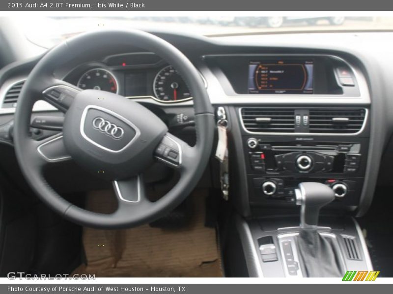 Ibis White / Black 2015 Audi A4 2.0T Premium