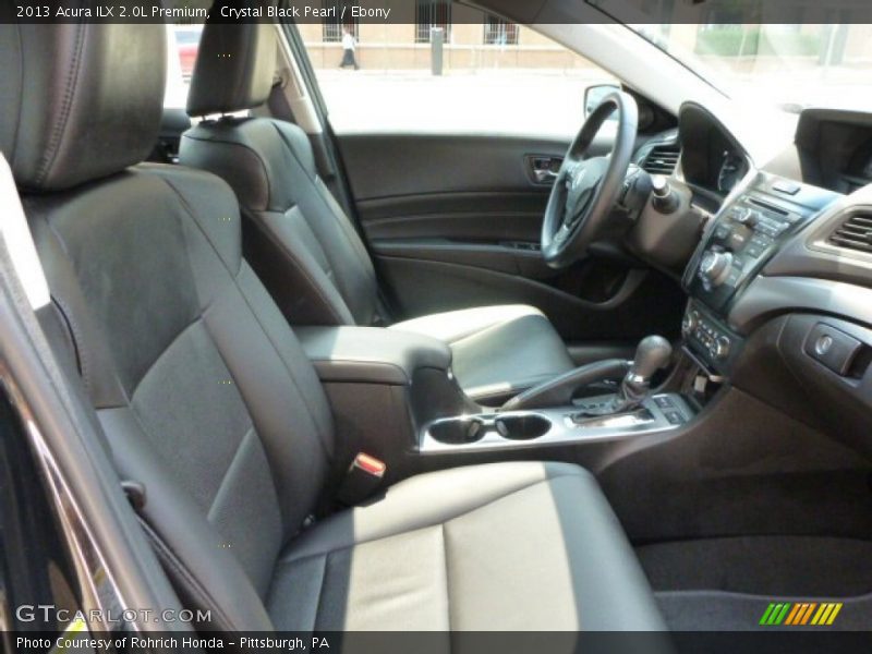 Crystal Black Pearl / Ebony 2013 Acura ILX 2.0L Premium