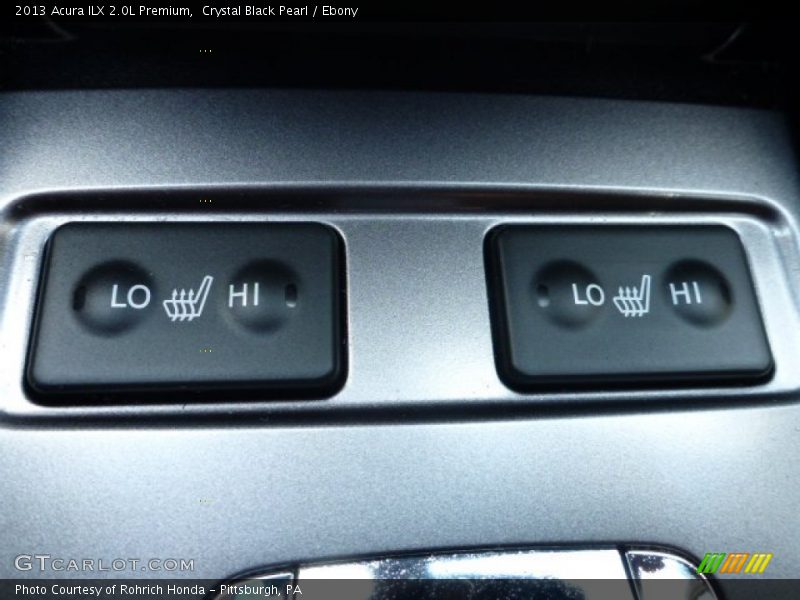 Crystal Black Pearl / Ebony 2013 Acura ILX 2.0L Premium