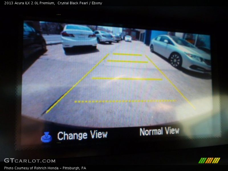 Crystal Black Pearl / Ebony 2013 Acura ILX 2.0L Premium