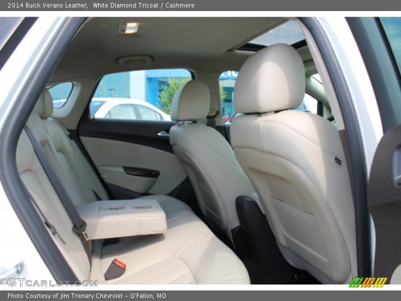 White Diamond Tricoat / Cashmere 2014 Buick Verano Leather