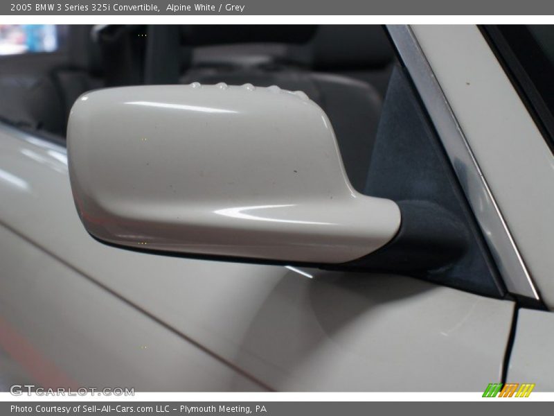 Alpine White / Grey 2005 BMW 3 Series 325i Convertible