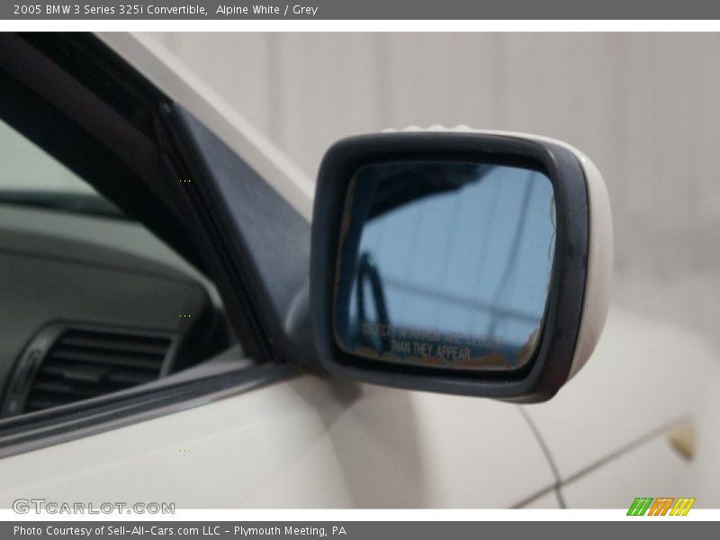Alpine White / Grey 2005 BMW 3 Series 325i Convertible