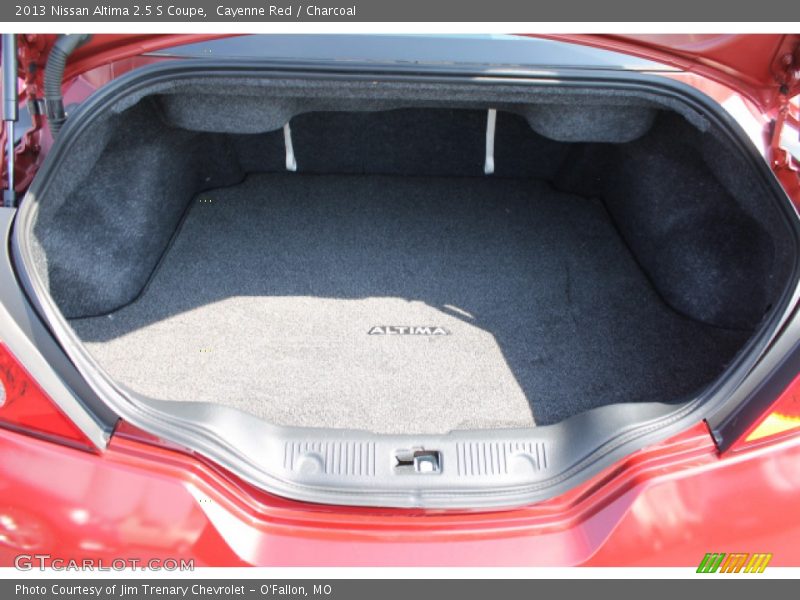 Cayenne Red / Charcoal 2013 Nissan Altima 2.5 S Coupe