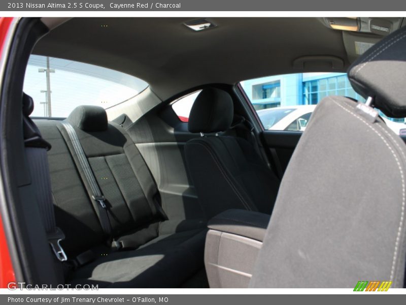 Cayenne Red / Charcoal 2013 Nissan Altima 2.5 S Coupe