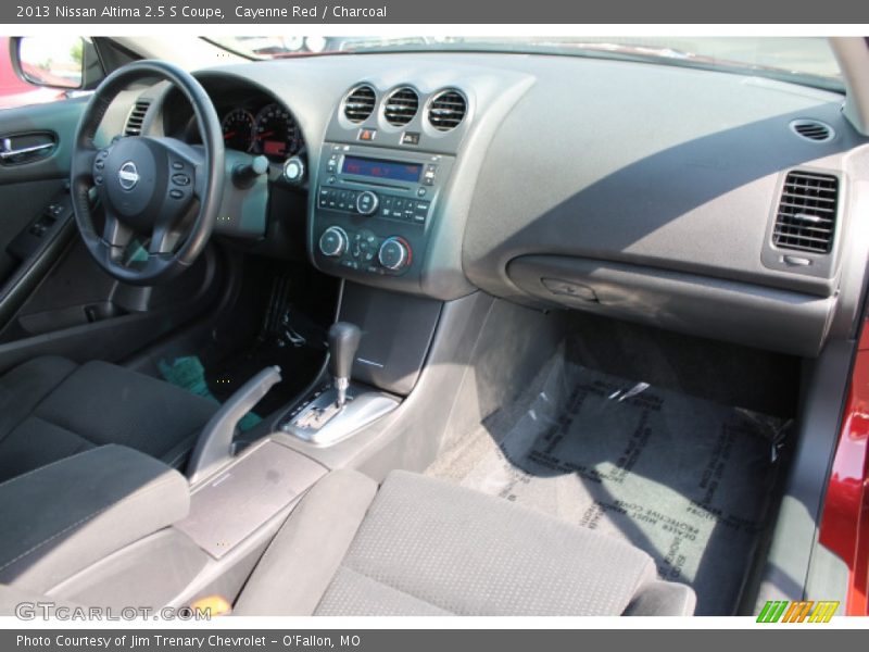 Cayenne Red / Charcoal 2013 Nissan Altima 2.5 S Coupe