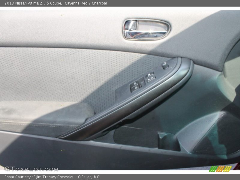 Cayenne Red / Charcoal 2013 Nissan Altima 2.5 S Coupe