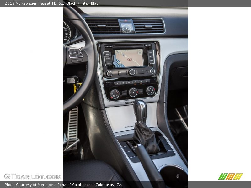 Black / Titan Black 2013 Volkswagen Passat TDI SE