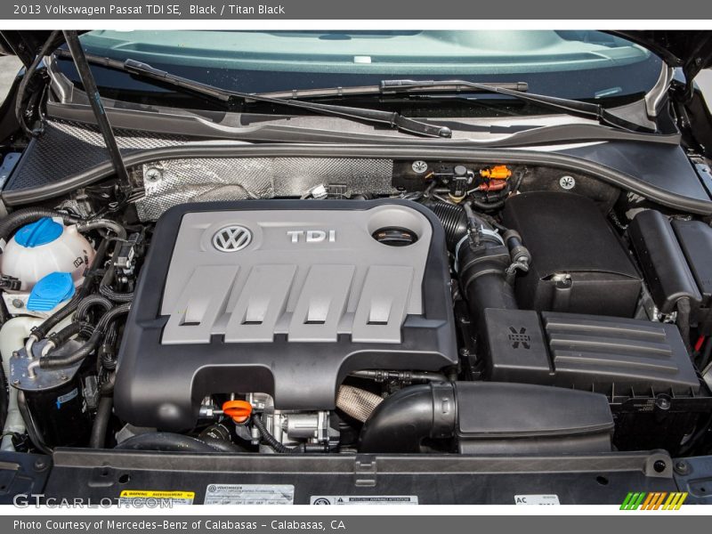 Black / Titan Black 2013 Volkswagen Passat TDI SE