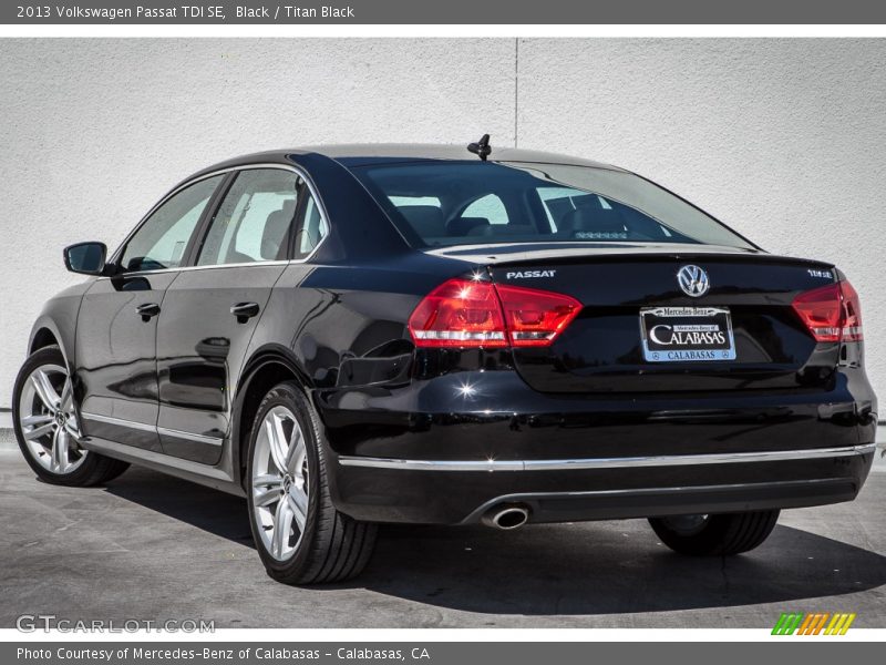 Black / Titan Black 2013 Volkswagen Passat TDI SE