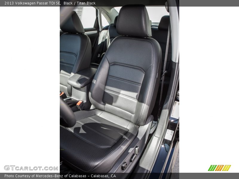 Black / Titan Black 2013 Volkswagen Passat TDI SE