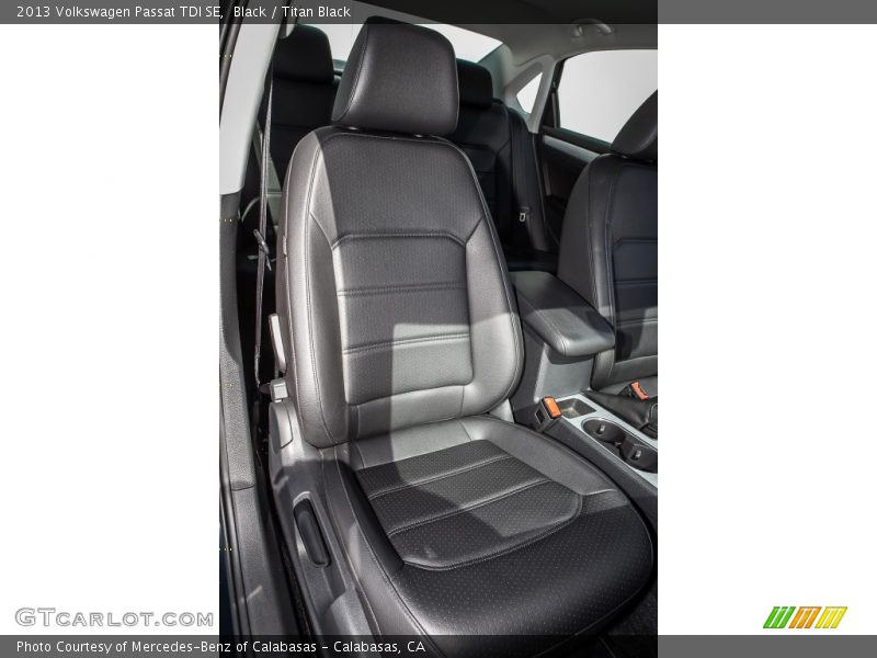 Black / Titan Black 2013 Volkswagen Passat TDI SE