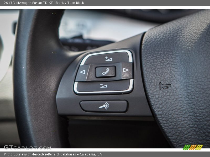 Black / Titan Black 2013 Volkswagen Passat TDI SE