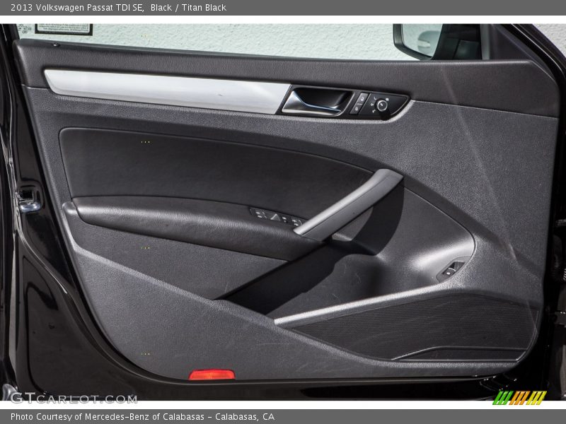 Black / Titan Black 2013 Volkswagen Passat TDI SE
