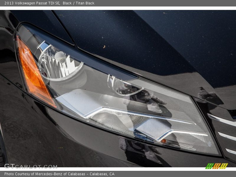 Black / Titan Black 2013 Volkswagen Passat TDI SE
