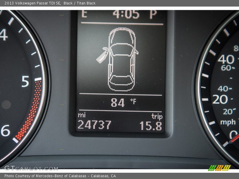 Black / Titan Black 2013 Volkswagen Passat TDI SE