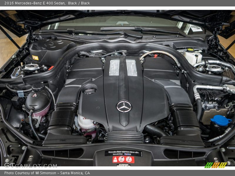 2016 E 400 Sedan Engine - 3.0 Liter DI biturbo DOHC 24-Valve VVT V6
