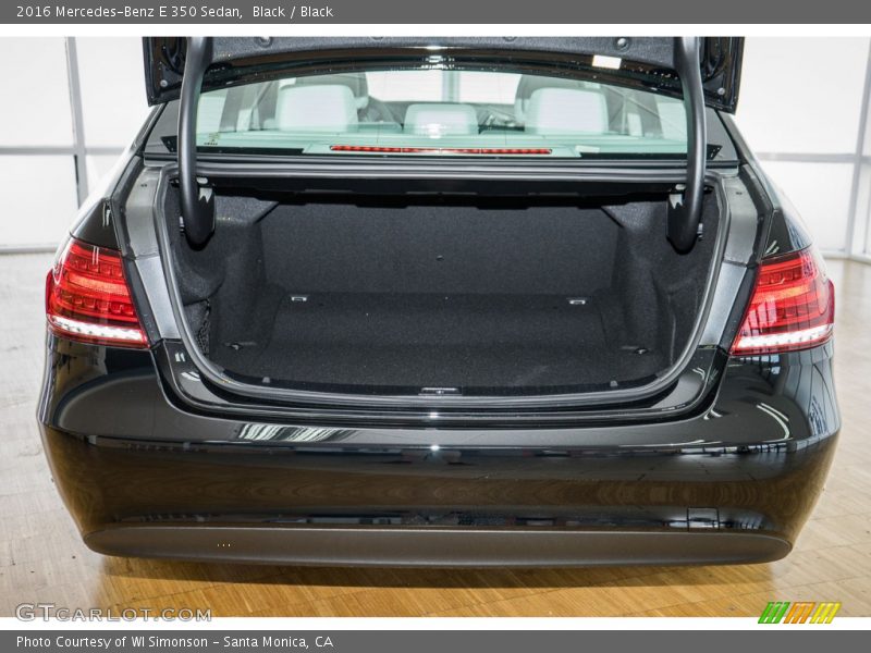 Black / Black 2016 Mercedes-Benz E 350 Sedan