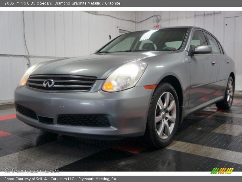 Diamond Graphite Metallic / Graphite 2005 Infiniti G 35 x Sedan