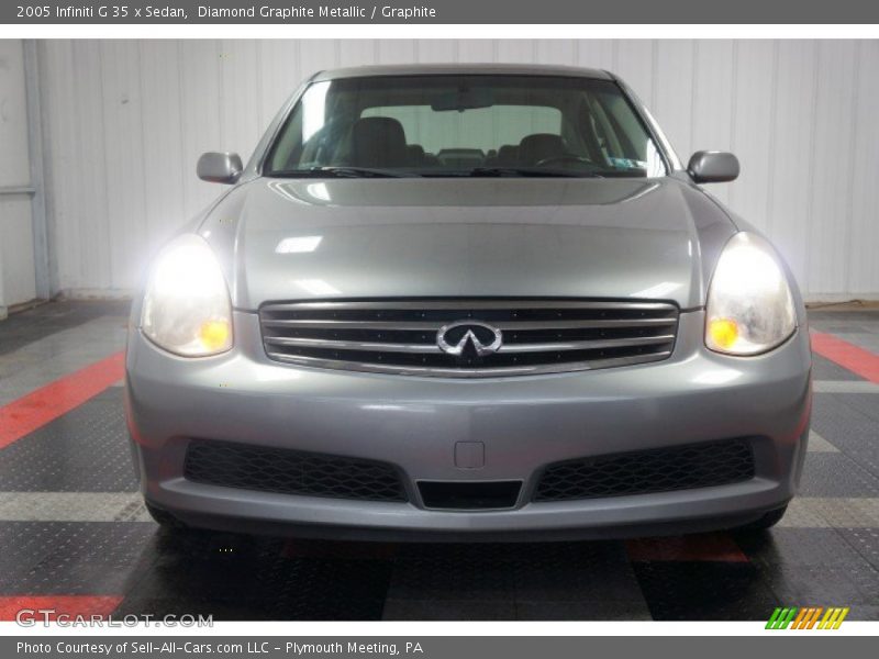 Diamond Graphite Metallic / Graphite 2005 Infiniti G 35 x Sedan