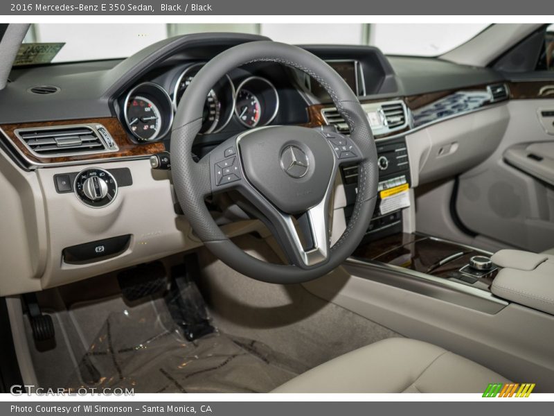 Black / Black 2016 Mercedes-Benz E 350 Sedan