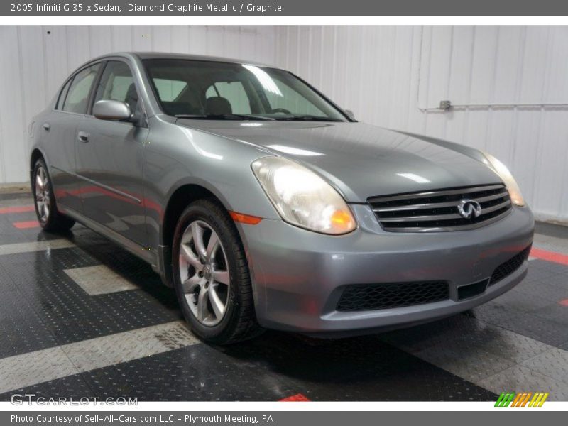 Diamond Graphite Metallic / Graphite 2005 Infiniti G 35 x Sedan