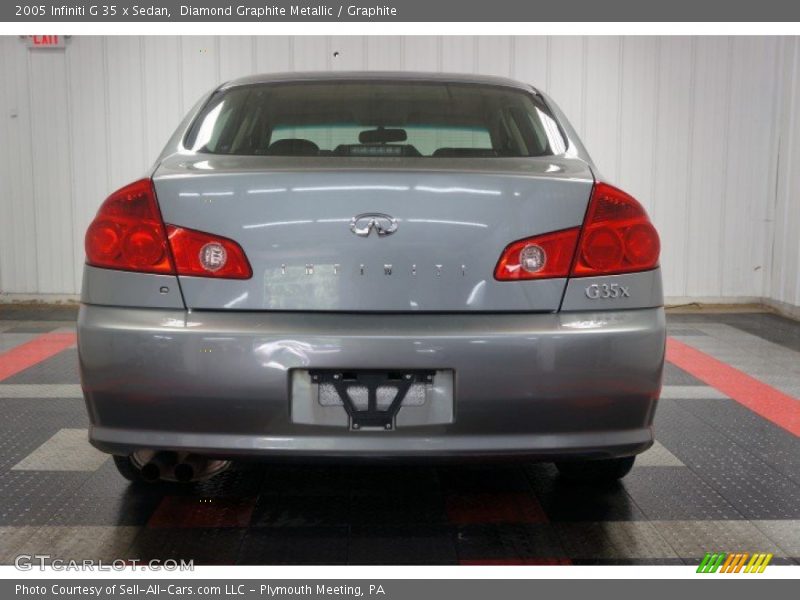 Diamond Graphite Metallic / Graphite 2005 Infiniti G 35 x Sedan