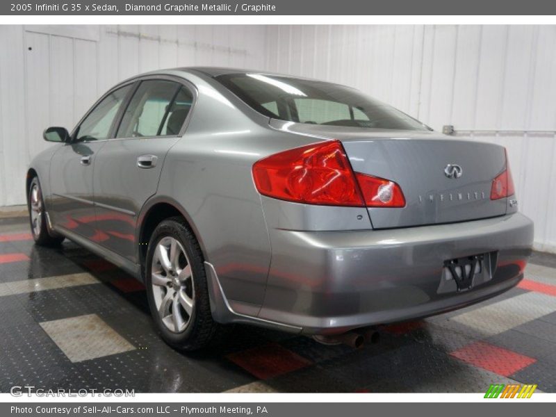 Diamond Graphite Metallic / Graphite 2005 Infiniti G 35 x Sedan